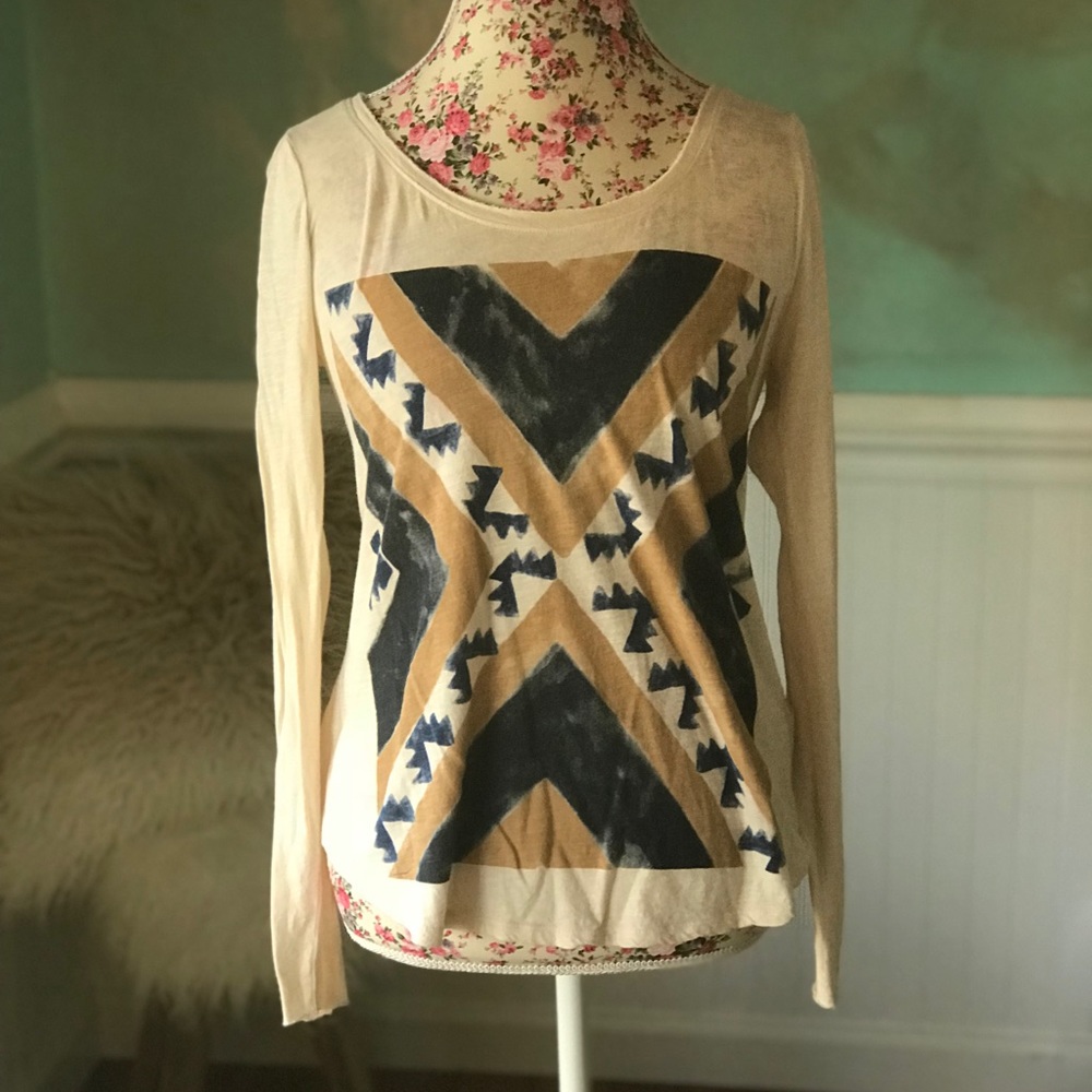 Women’s Lucky Brand Long Sleeve Tee Size Small